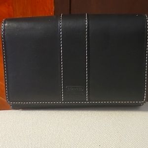 Coach leather wallet